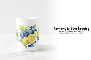 Lemons And Blueberries