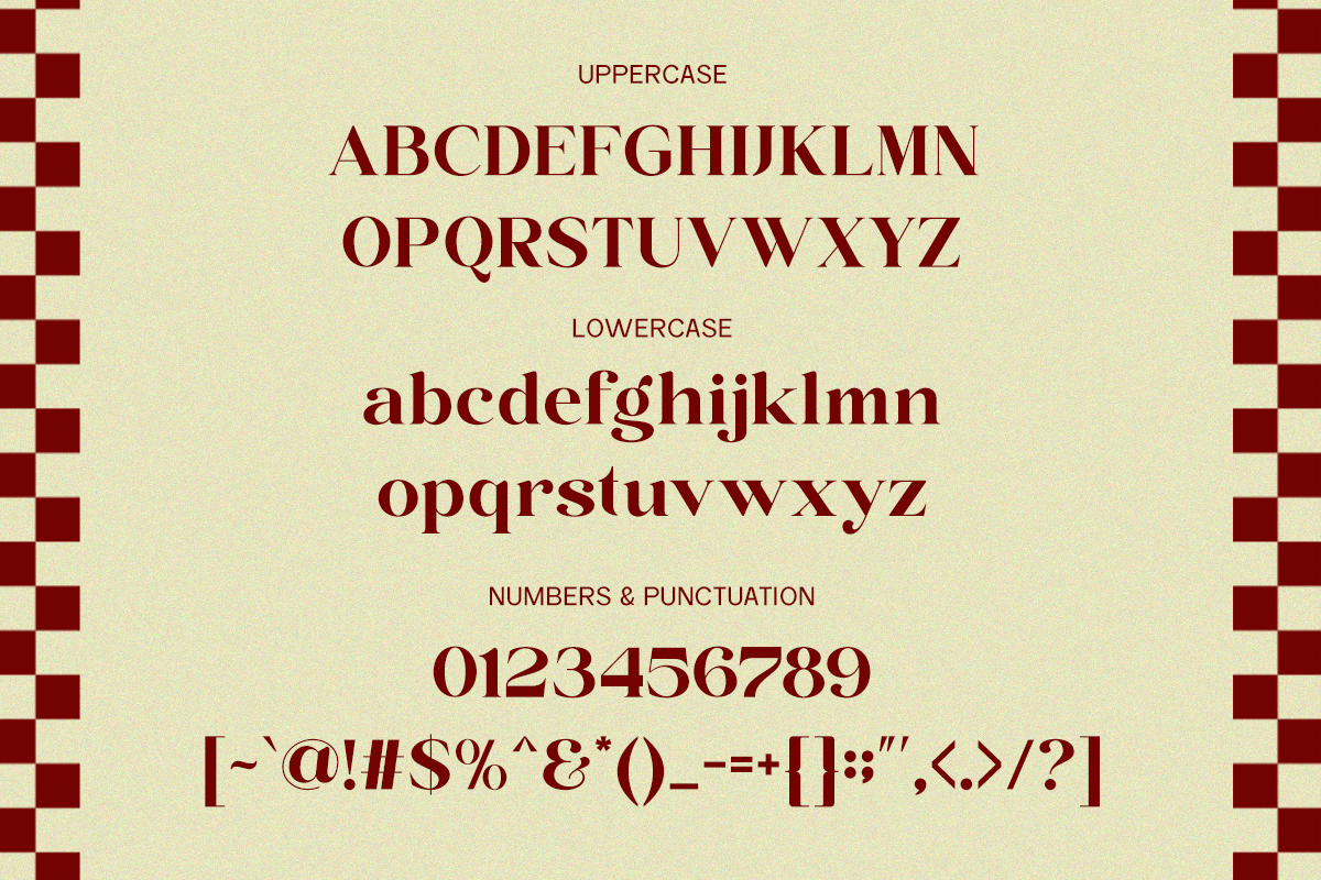 Sora Carnel - Retro Serif Typeface, a Serif Font by Say Studio (Photo 5 of 10)