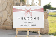 Magnolia Spring Flowers Ribbon Bow, a Decorative Illustration by PawGraphic (Thumbnail 6 of 11)