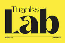THANKS LAB – FUTURISTIC SOFT FONT