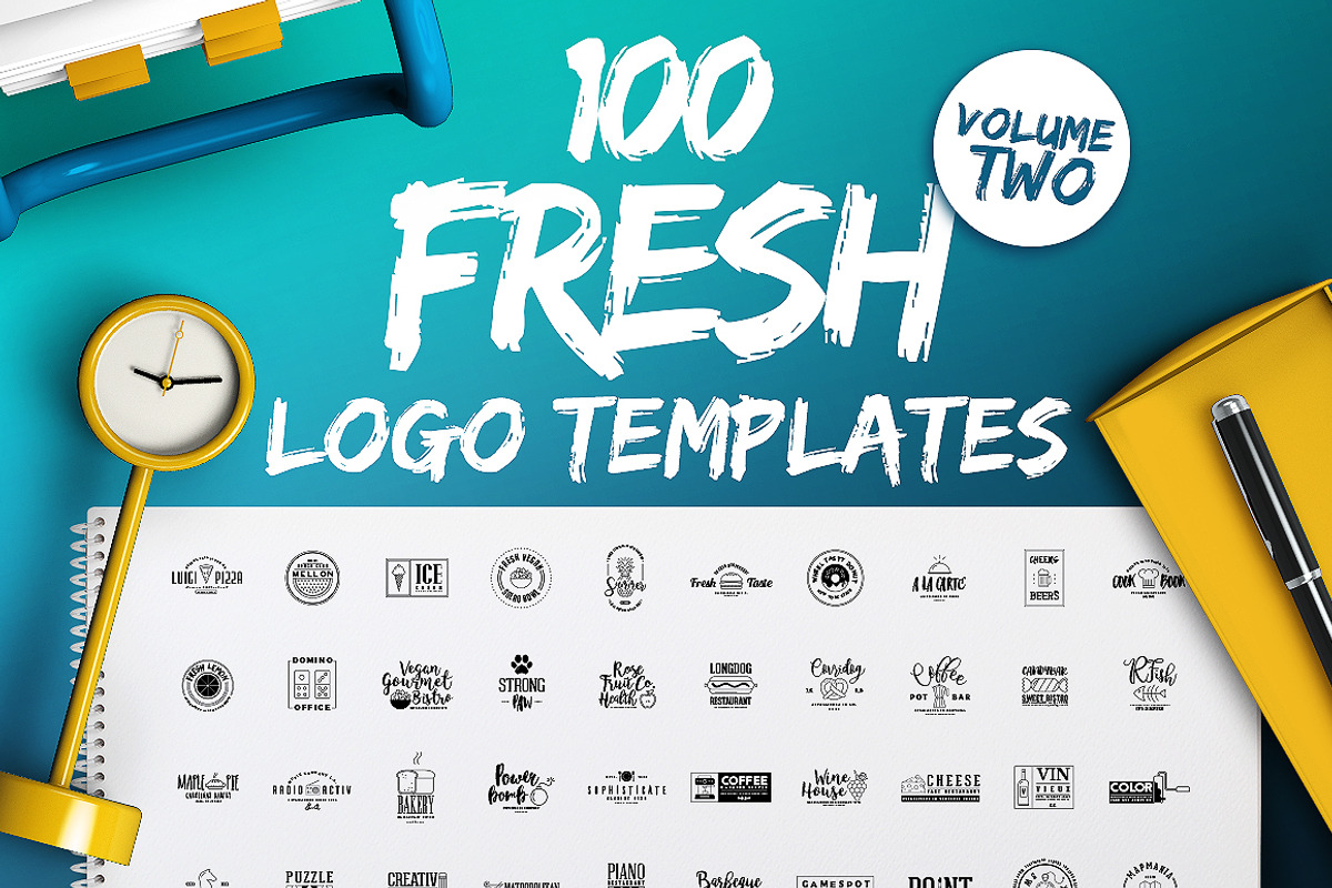 1500 Logos Bundle Collection, a Branding & Logo Template by Graphicdome (Photo 176 of 185)