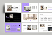 Luxury Style Portfolio Presentation, a Presentation Template by MightyDesign (Thumbnail 1 of 7)