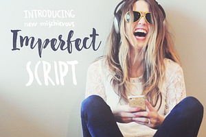 Imperfect Calligraphy Script
