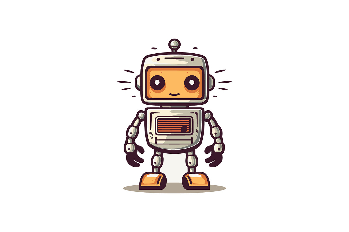 Robot Logo, a Branding & Logo Template by Xoovion