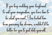 Babyshow | Script Font, a Handwritten Font by Scratchones (Thumbnail 6 of 8)