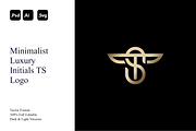 Minimalist Luxury Initials TS Logo, a Branding & Logo Template by Luxury Logos (Thumbnail 1 of 4)