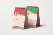 Vertical Desk Calendar Mockup Set, a Print Template by mockupatelier (Thumbnail 9 of 11)
