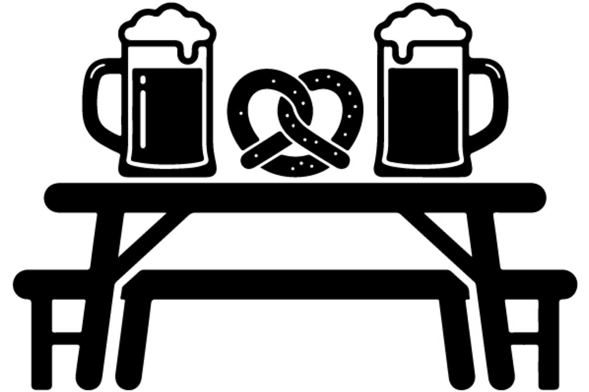 Oktoberfest Beer Table Silhouette, an Object Graphic by Gfx_Store (Photo 15 of 16)