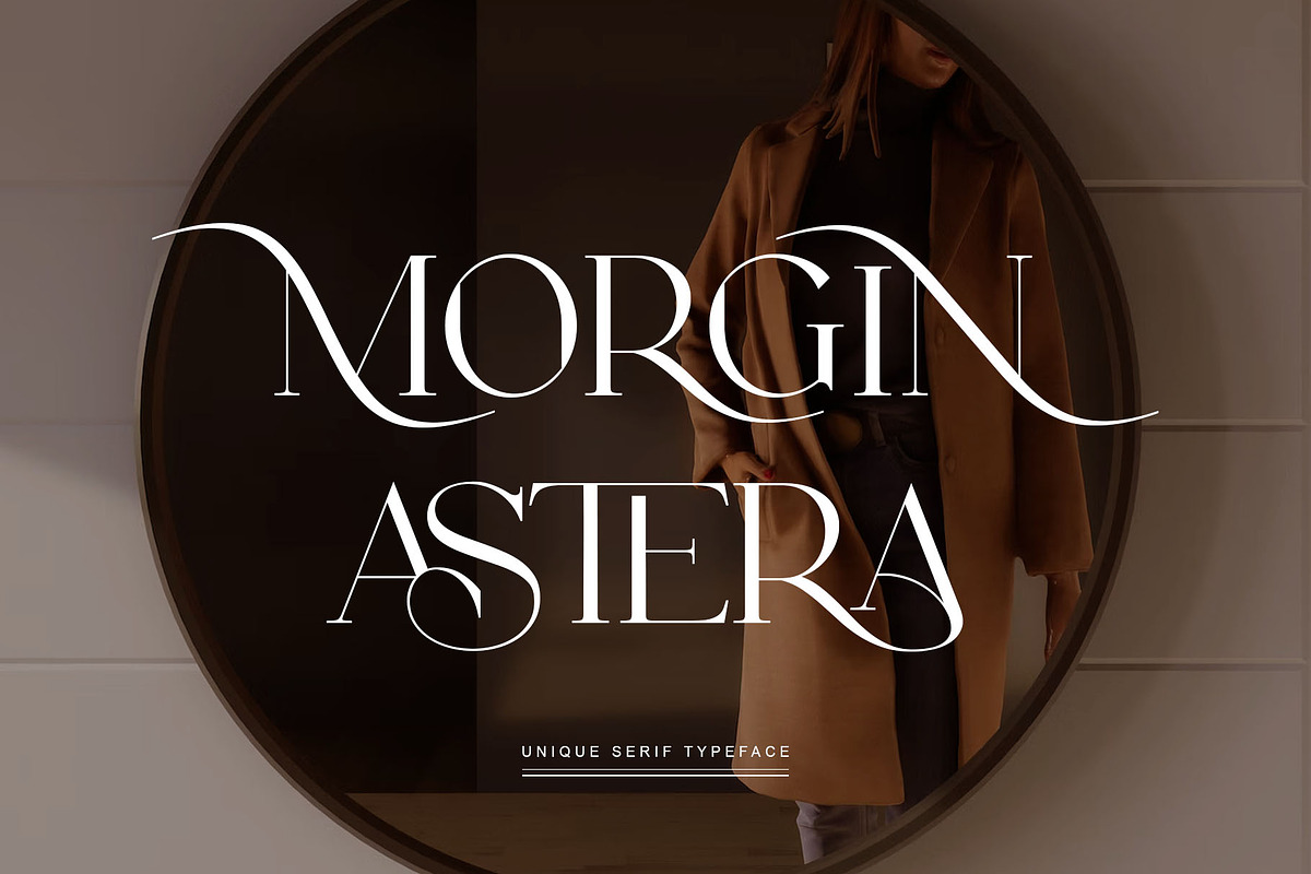 Morgin Astera Serif Typeface, a Serif Font by Dylla_studio (Photo 1 of 15)