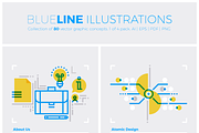 Blueline Illustrations Collection, an Outline Icon by Anatolii Babii (Thumbnail 3 of 6)