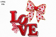 Love Embroidery PNG, Valentine's Day, an Illustration by Canvas Craft (Thumbnail 1 of 6)