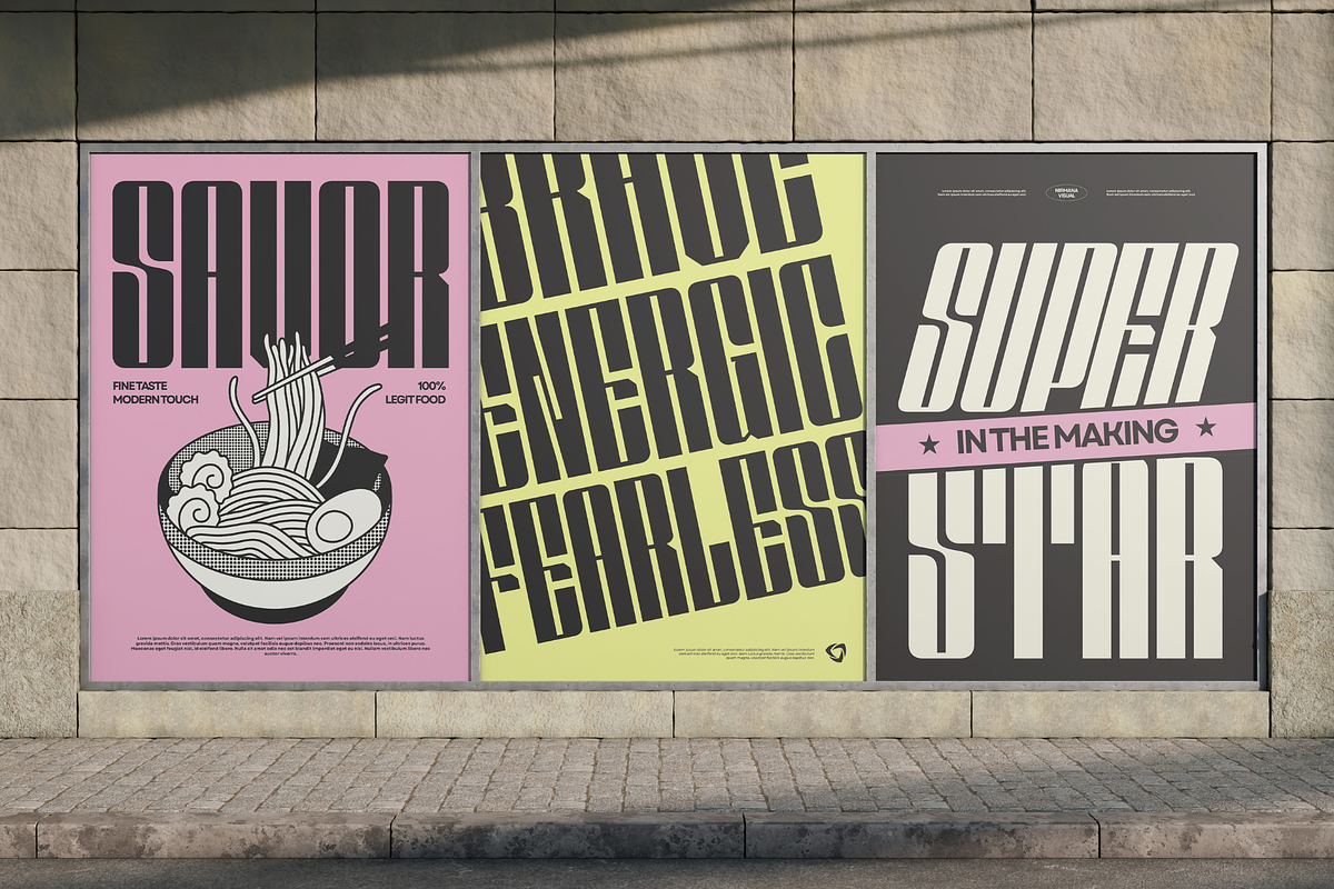 Solene Display - Logo Branding Font, a Sans Serif Font by Nirmana Visual (Photo 15 of 15)