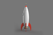 Spaceship rocketship cartoon simple, a Cars & Vehicle 3D Model by CGTech (Thumbnail 2 of 15)