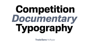 Trada Sans, a Sans Serif Font by Hoftype (Thumbnail 2 of 14)