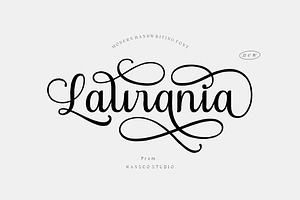 Laurania Script Font