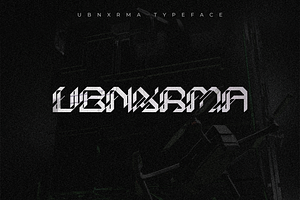 UBNXRMA FONT BY NXRMALIST