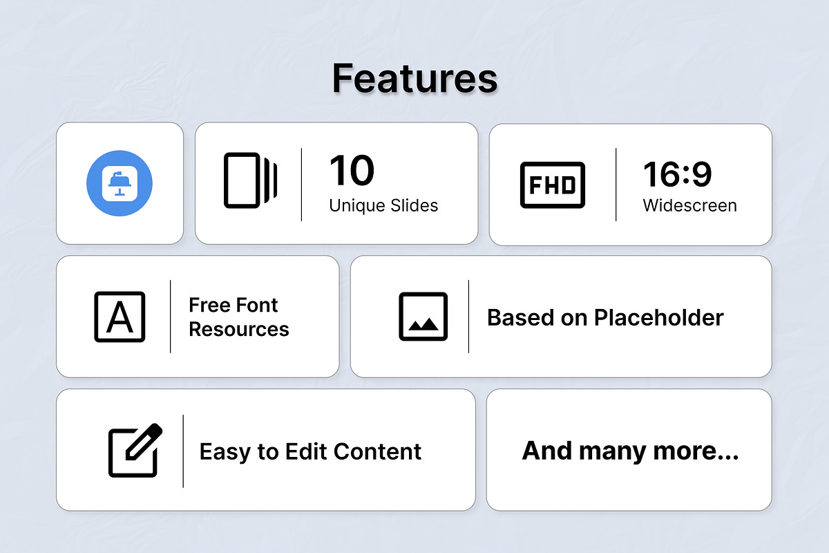 Comparison Infographic Keynote preview 2