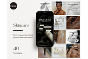Skincare Instagram Template - Canva, a Social Media Template by TheTemplateTopia (Thumbnail 1 of 10)