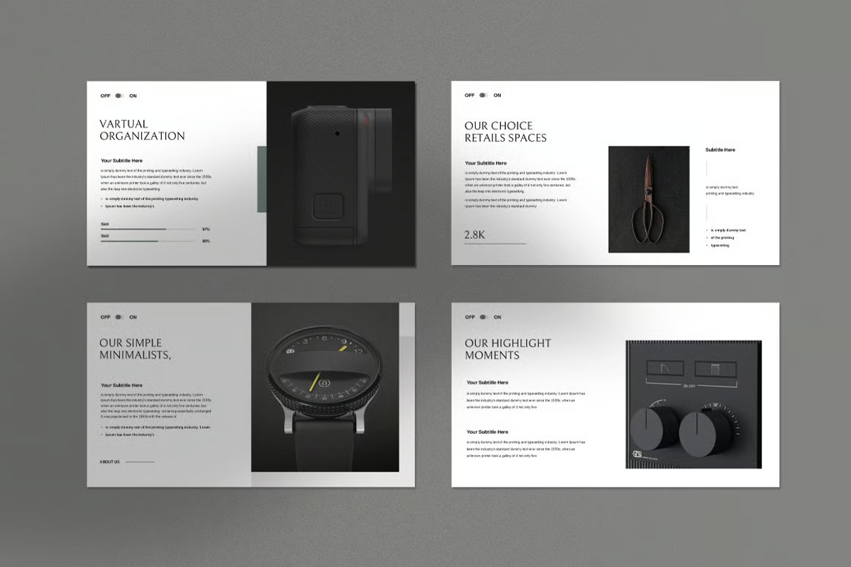Simple Google Slide Presentation Template preview 2