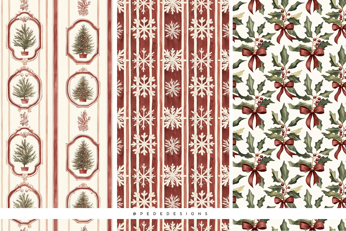 Elegant & Festive Collection, a Seasonal Illustration by PeDe Designs (Photo 25 of 31)