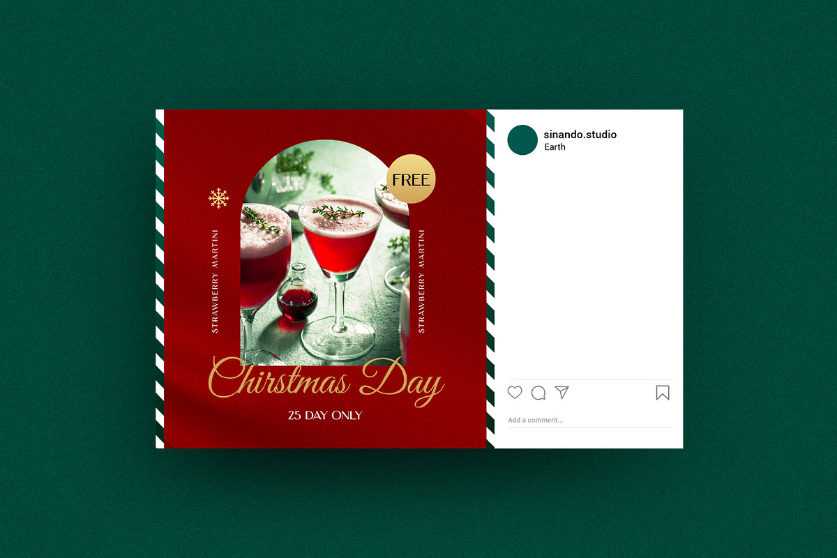 Christmas Template, a Social Media Template by Sinando Studio (Photo 4 of 4)