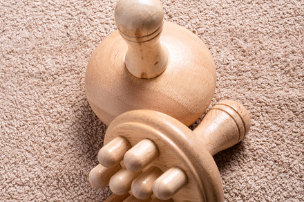 Wood Therapy Massage Tools, Maderoterapia, Manual Mushroom Massa
