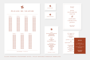 Classy Wedding Stationery Suite