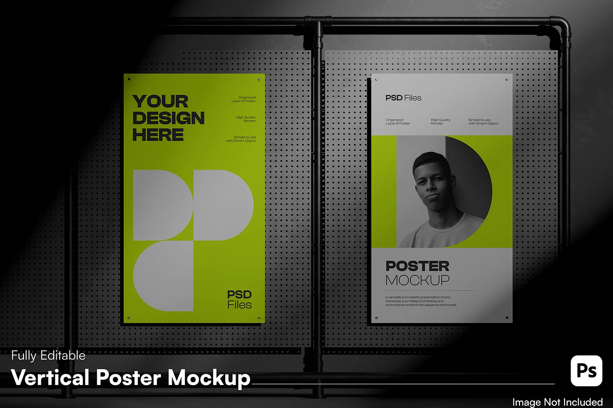 Poster Mockup - Minimal Wall Frame, an Advertising Mockup by graphicsauce (Photo 1 of 4)
