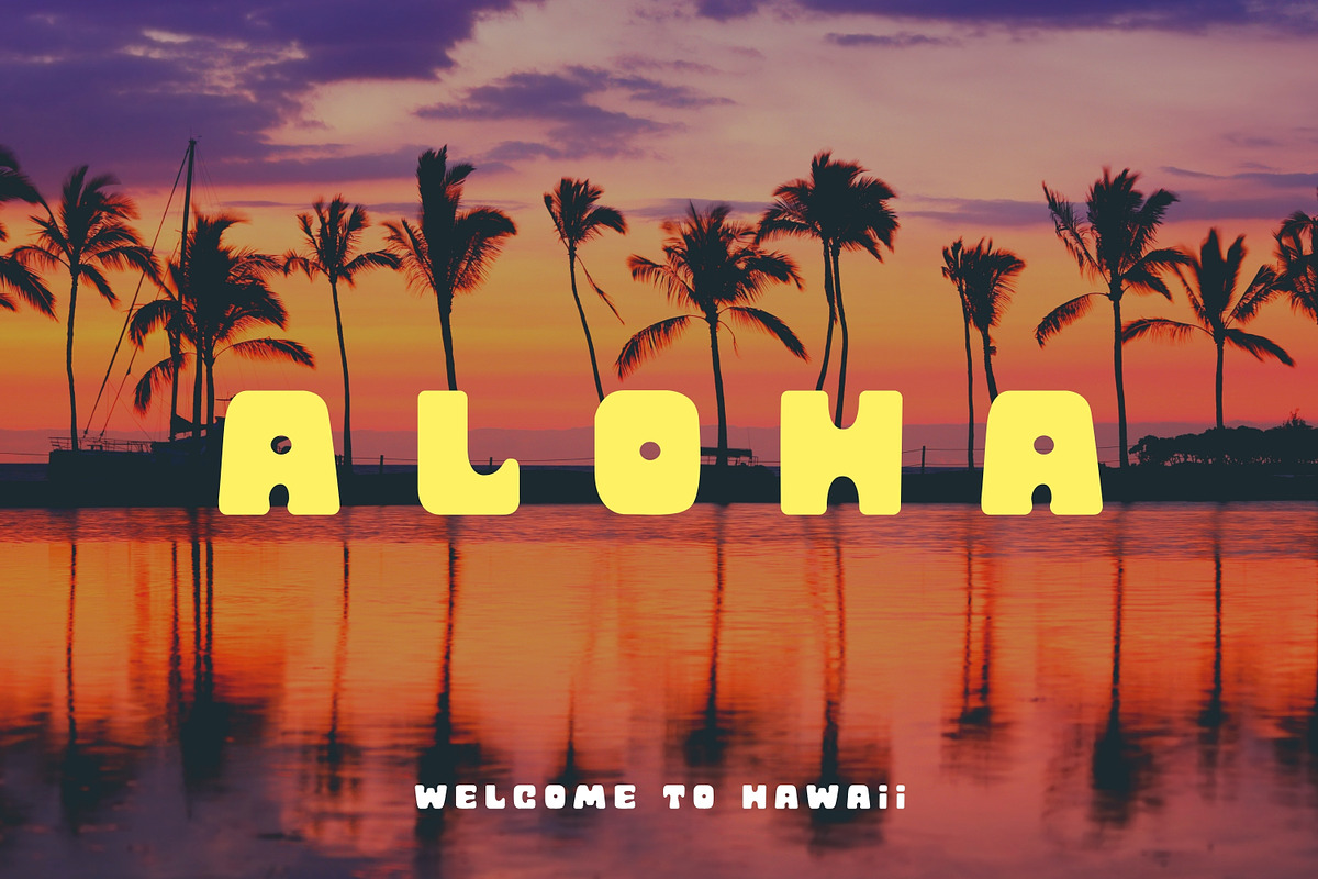 Retro Display Font-Tropical Soda, a Handwritten Font by ZoloDesignHub (Photo 5 of 9)