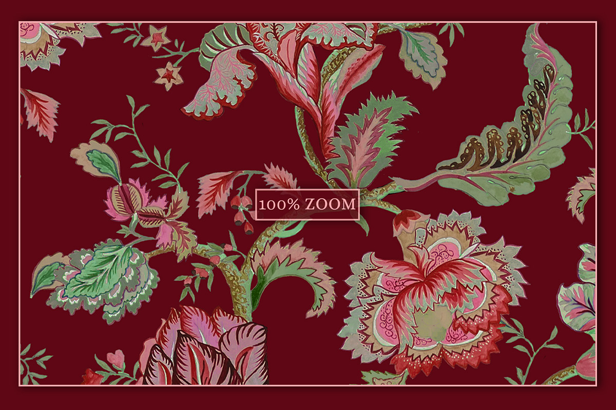 Vintage Chintz Print & Pattern, a Pattern Graphic by GND ART STUDIO (Photo 8 of 8)