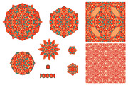 Oriental Patterns - Color Palette 1, a Pattern Graphic by Baksiabat (Thumbnail 2 of 4)