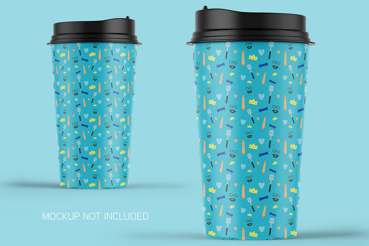 Father's Day Seamless Pattern, a Pattern Graphic by IFBdesign (Photo 3 of 3)