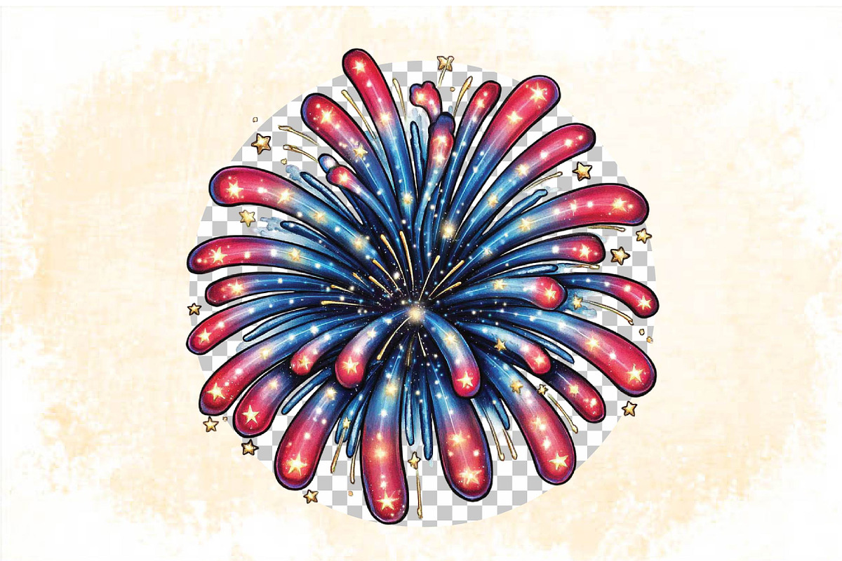 4th of July Holiday Clipart Bundle., an Illustration by SVGArt (Photo 8 of 9)