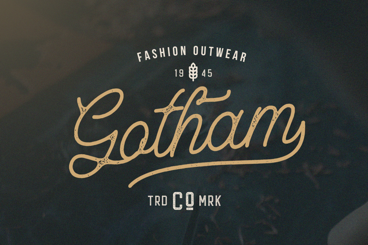 Aurelig Vintage Script (3 Fonts) preview 4