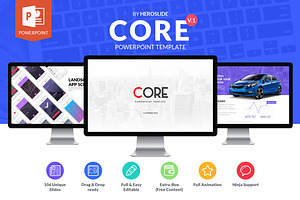 Core, Business Powerpoint Template