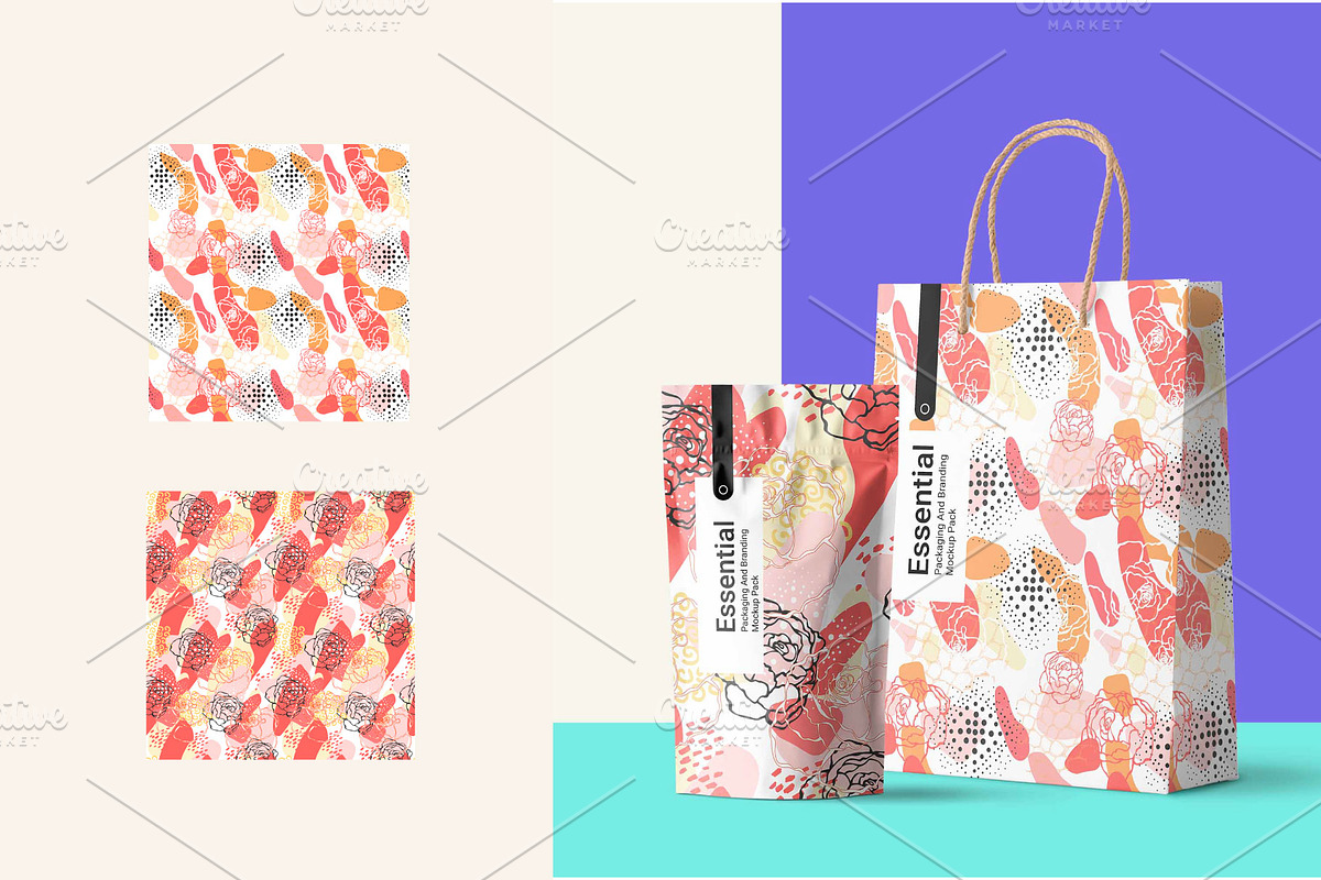 Abstract floral collection, a Decorative Illustration by Polanika (Photo 6 of 12)