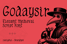 Godaysir – Elegant Medieval Script