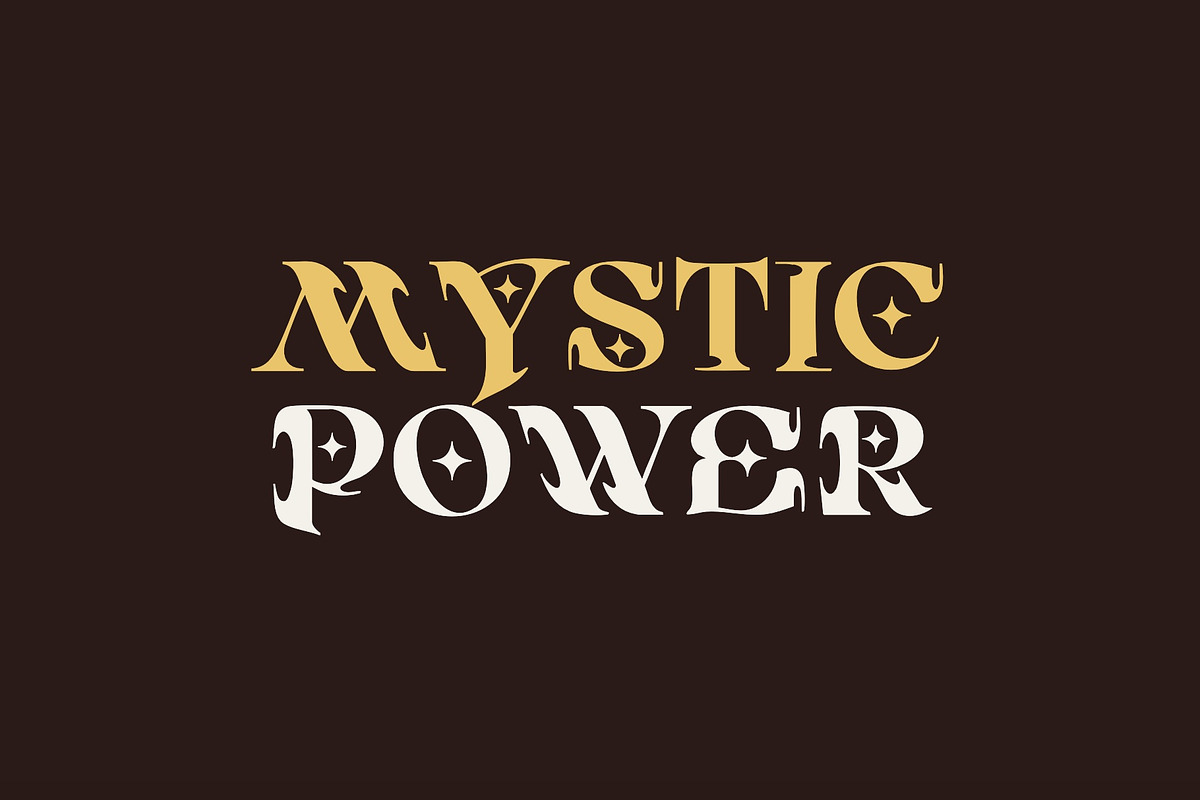 Arcane Sigil Decorative Font, a Handwritten Font by Graphic Spirit (Photo 3 of 8)