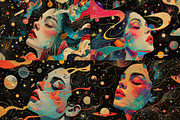 16 Celestial Dreamscape Illustration, a Person Illustration by HipFonts (Thumbnail 4 of 5)