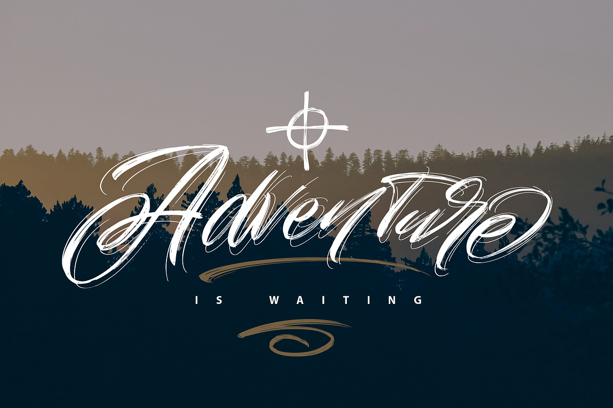 Black Passion – Brush Script Font, a Script Font by Typefactoryco (Photo 5 of 8)