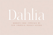 Dahlia - Modern Serif Font, a Serif Font by Tropical Type (Thumbnail 1 of 8)