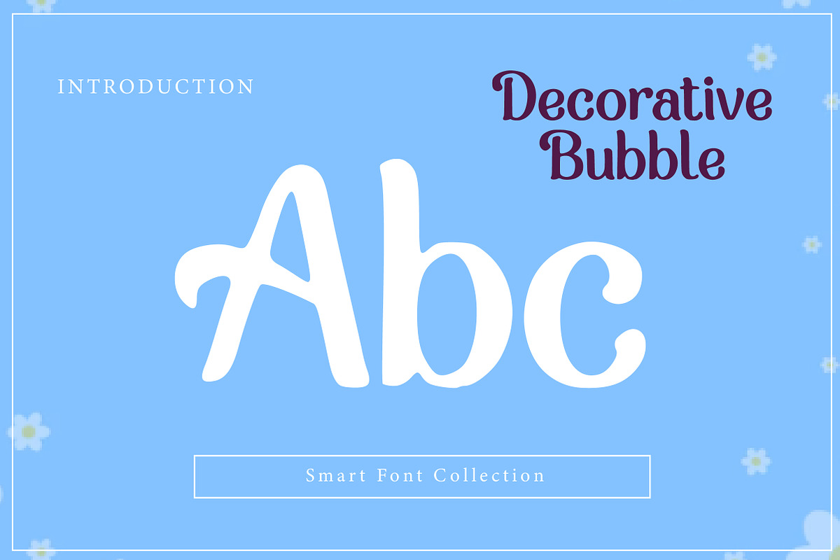 Decorative Bubble, a Slab Serif Font by Wow Magic (Photo 2 of 3)