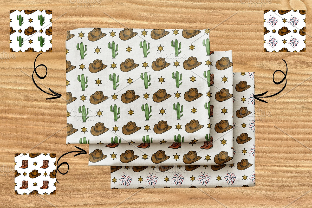 Wild West Adventure, a Pattern Graphic by Elatedowl (Photo 7 of 13)