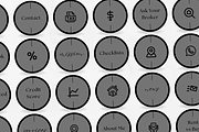 100 Mortgage Broker Highlight Covers, a Social Media Template by ZoaniDesign (Thumbnail 6 of 8)