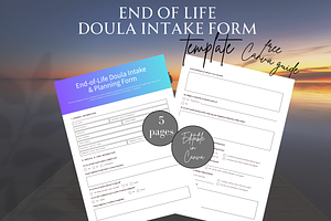 END OF LIFE DOULA INTAKE FORM