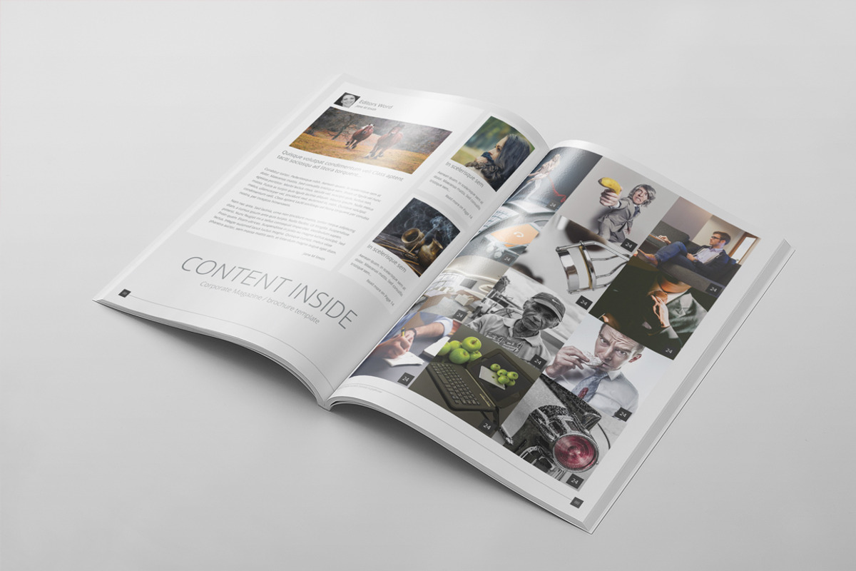 Magazine Template 60, a Magazine Template by pmvch (Photo 3 of 11)