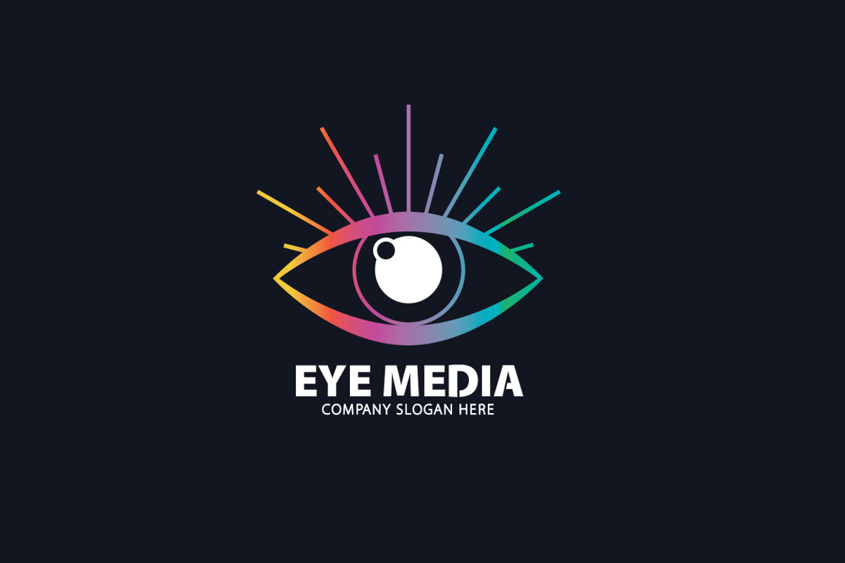 Eye Media - Colorful Eye Logo, a Branding & Logo Template by Creative Dezing (Photo 2 of 7)
