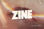 Zine - Retro Magazine Effect, a Texture Graphic by Studio 2am (Thumbnail 1 of 4)