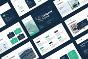 Minimalist Company Profile Template, a Presentation Template by Pradaxa (Thumbnail 3 of 6)
