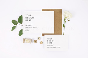 Wedding Invitation RSVP Mockup 0622